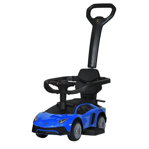 Каталка-толокарь Bambi Lamborghini с музыкой и светом синий