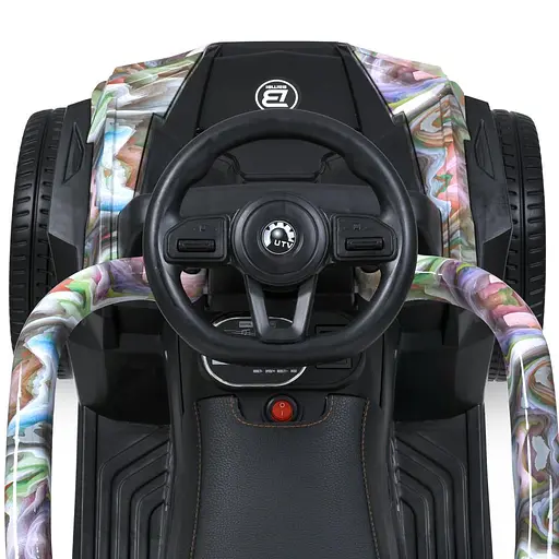 Детская каталка-толокар Bambi Racer M 5731EL-1 с родительской ручкой и музыкой - фото 7