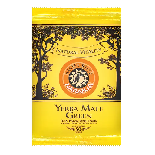 Йерба Мате Green Naranja Апельсин - 50 г - фото 2