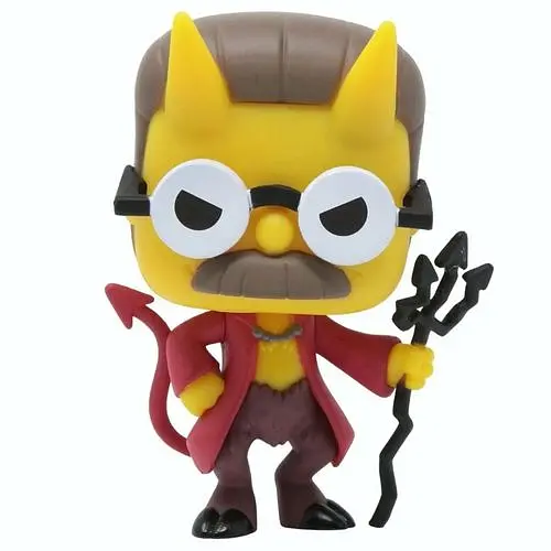 Фігурка Funko Pop Фландерс Сімпсони Simpsons Devil Flanders 10см TSTH 1029 - фото 1