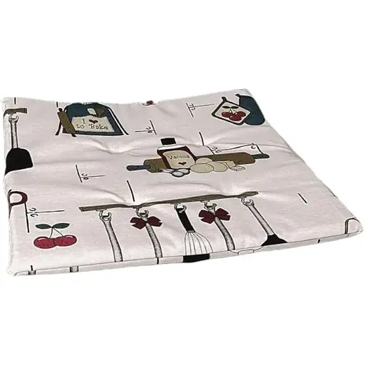 Водоотталкивающая подушка на стул Кухонный принт