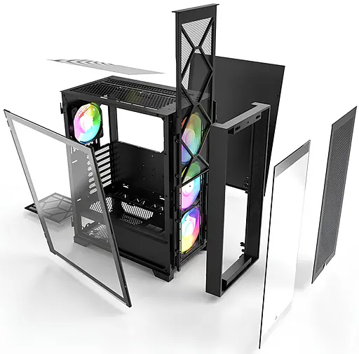 Корпус MONTECH AIR 1000 PREMIUM (B) (AIR 1000 PREMIUM (B)) Без БП - фото 4