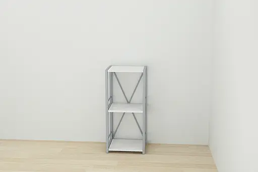 Етажерка 3/34 Ferrum-decor Серії Коннект 73x34x28 сірий ДСП Білий 16мм (FRD-104301) - фото 6