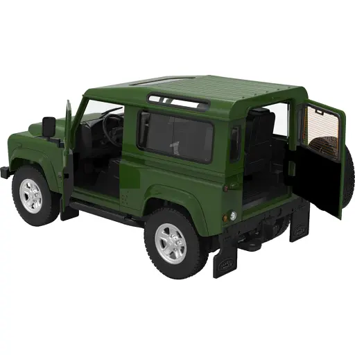 Машинка Rastar Land Rover Defender на радіокеруванні. 1:14. Зелений - фото 2