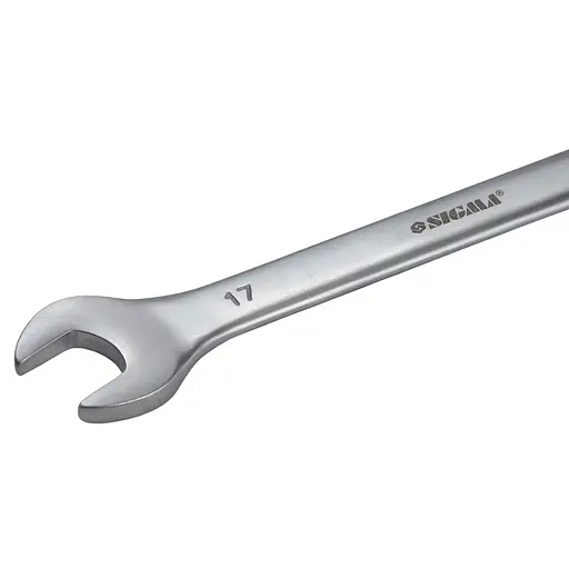 Ключі ріжково-накидні Sigma 6 шт 8-17 мм CrV satine (6010101) - фото 3