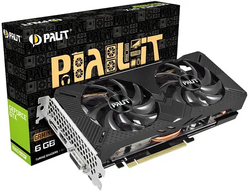 Відеокарта Palit GTX 1660 6Gb Super GamingPro OC (NE6166SS18J9-1160A-1) (GDDR6, 192 bit, PCI-E 3.0 x16) Б/в - фото 6