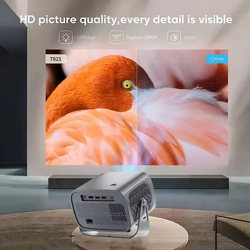 Проектор 4k ver.1 Android A10 Black - фото 4