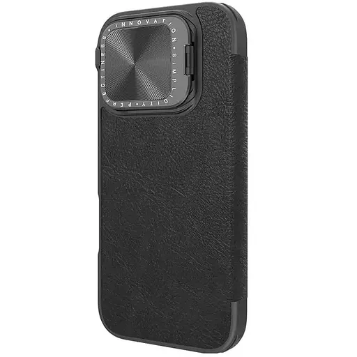 Шкіряний чохол-книжка Nillkin Qin Prop для Apple iPhone 16 Pro Max 6.9 Black - фото 3