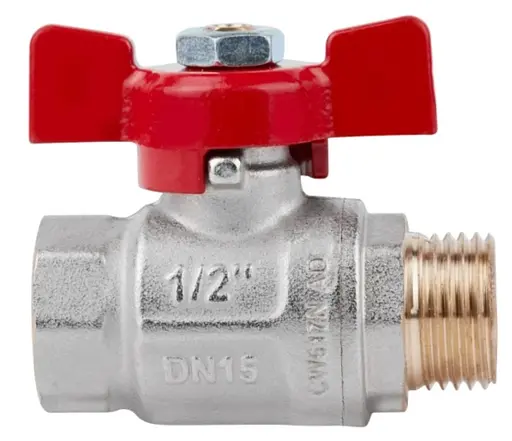 Кран кульовий Icma 1/2" прямий №351 (87351AD11) - фото 2