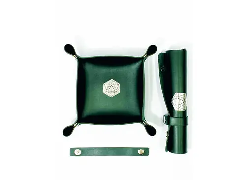 Настільна гра Планета Ігор Лоток для кубиків D20 (зелений) (Dice tray D20 green) (pi-dt015) - фото 4