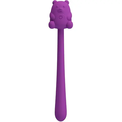 Вібратор Pretty Love Cute Bear 13.4 см фіолетовий