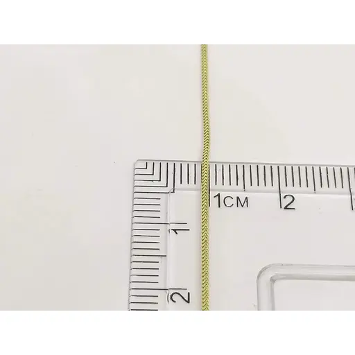 Золотий ланцюжок Столична Ювелірна Фабрика (Снейк). 304203Ж 50 - фото 3