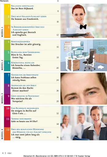 Menschen A1. Berufstrainer mit Audio-CD - фото 13