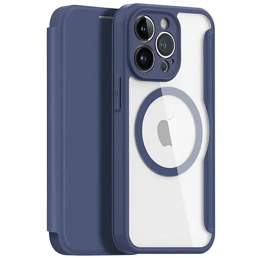 Чехол-книжка Dux Ducis Skin X Pro with MagSafe для Apple iPhone 15 Pro 6.1 Blue
