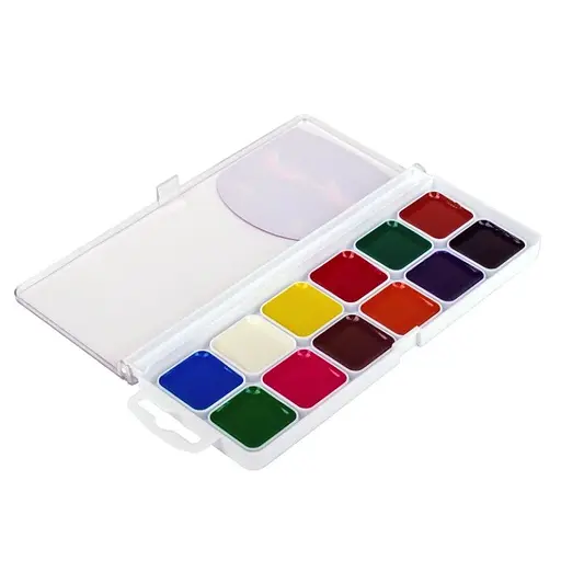 Акварельні фарби "Творчість" 400102, 12 кольорів - фото 2