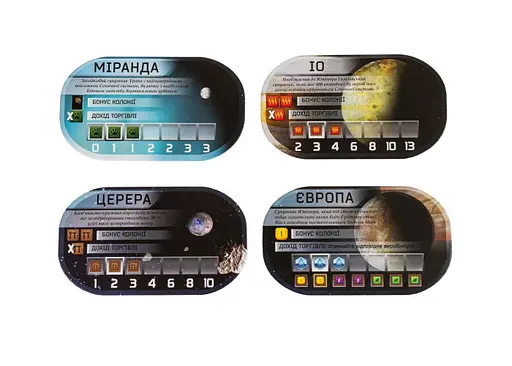 Настільна гра Kilogames Тераформування Марса: Колонії (Terraforming Mars: Colonies) (укр.) (11980) - фото 7