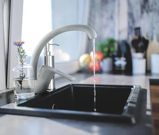 Змішувач для кухні Zegor YUB4-A181KW одноважільний білий 30412 - фото 3