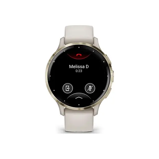 Смарт-годинник Garmin Venu 3S, Ivory + Soft Gold, GPS (010-02785-04) - фото 2