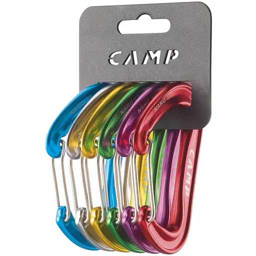 Набір карабінів Camp Nano 22 Rack Pack 6 pcs (1060-2479)