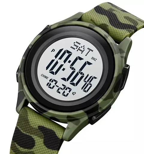 Наручний годинник чоловічий Skmei 1893 Green Camo, 1893CMGN (18472) - фото 2