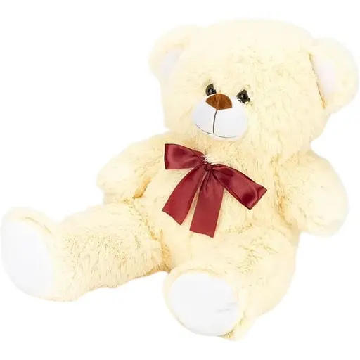М'яка іграшка Ведмедик Томік 65 см Бежевий - фото 1