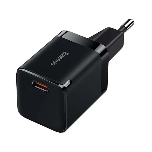 Зарядний пристрій Baseus GaN3 Fast Charger 30 W (1 Type-C) CCGN010101 - фото 6