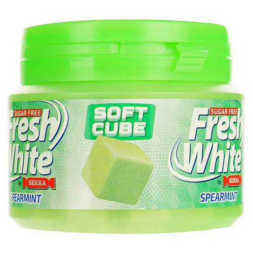 Жевательная резинка Serra Свежая белая мята без сахара 77 г - фото 2