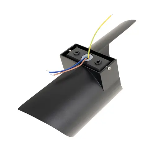 Подсветка Brille фасадная с изгибом LED 6W WW IP54 BK (AL-617) - фото 4