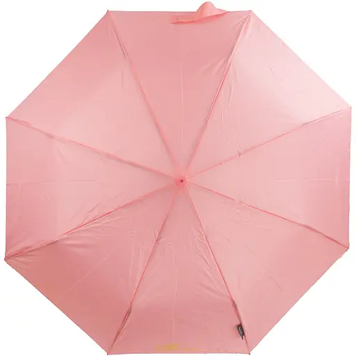 Женский складной зонтик полуавтомат Happy Rain 95 см розовый