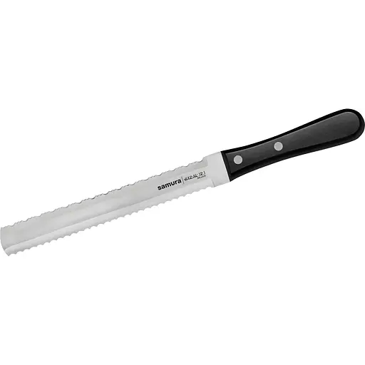 Кухонный нож Samura Harakiri для хлеба 180 мм Black (SHR-0057B)