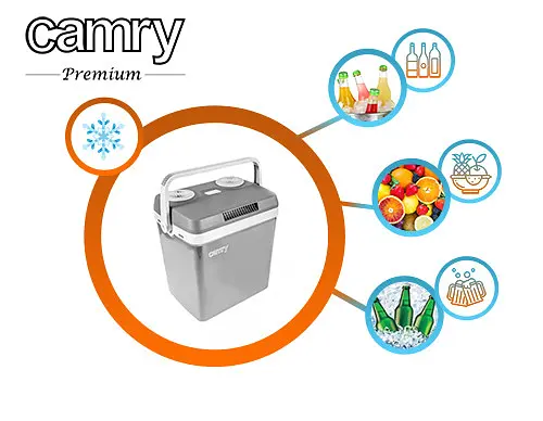 Холодильник туристический, автомобильный Camry CR 93, 32 литра - фото 8