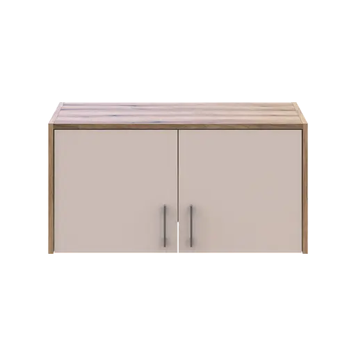 Антресоль Doros Ронді Дуб Артізан/Кашемір 2 ДСП 82х52х41 (80737813) - фото 7