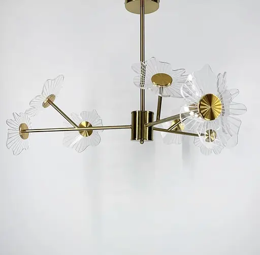Сучасна люстра у флористичних мотивах Line.F C 10/9 - фото 3