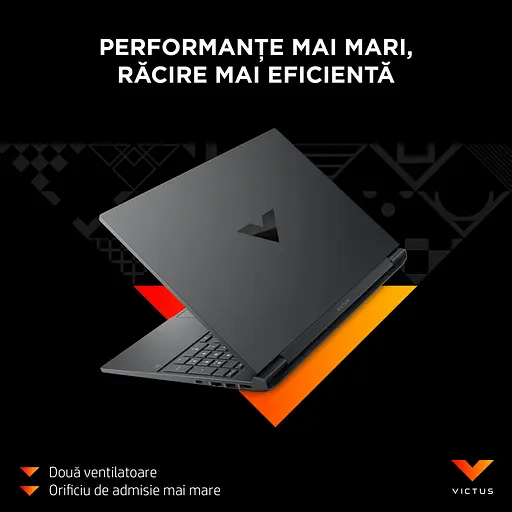 Ноутбук Ігровий HP Victus 15-fb0016nq з процесором AMD Ryzen™ 5 5600H pana la 4.2 GHz, 15.6'', Full HD, IPS, 8GB DDR4, 512GB SSD, NVIDIA® GeForce RTX 3050 Ti 4 - фото 11