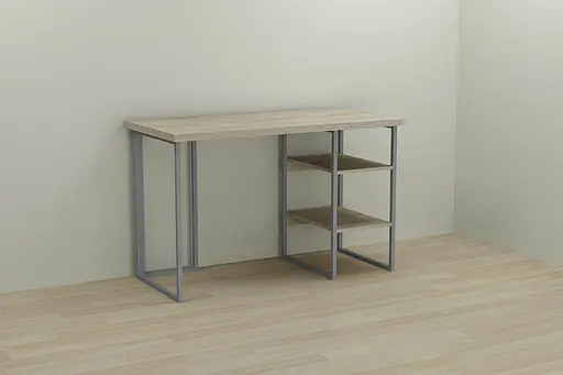 Комп'ютерний стіл Ferrum-decor Кевін 75x120x60 сірий ДСП Дуб Сонома 32мм (FRD-101725)