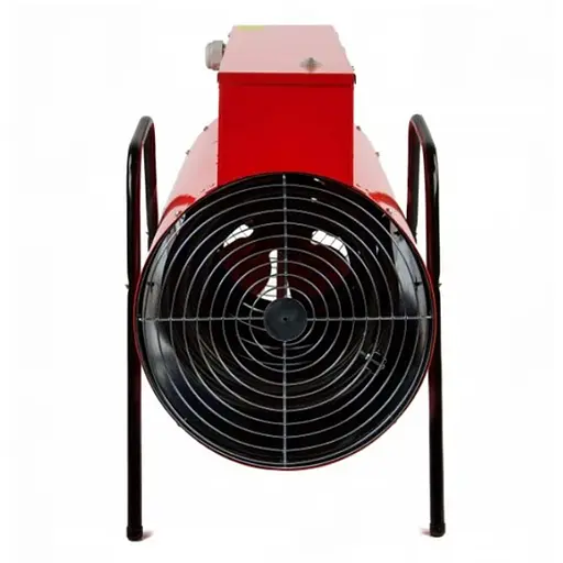 Електрична теплова гармата Vulkan 24 кВт, площа обігріву 240 кв.м., червоний, підлоговий, 380В, (24000 ТП) - фото 1