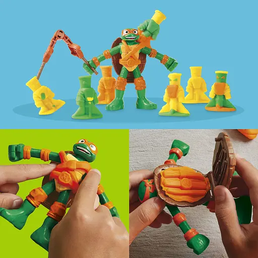  Набор для творчества Hasbro с лепочной массой Play-Doh Ракушки-ниндзя: Пицца-атака(G1829) - фото 7
