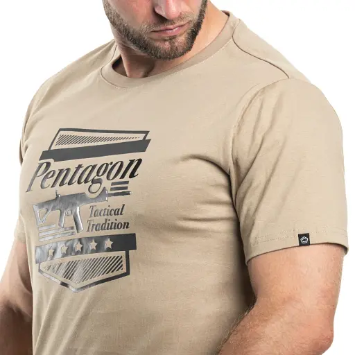 Футболка Pentagon Ageron T-Shirt ACR XL Khaki - фото 4