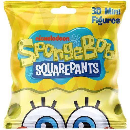 Колекційна фігурка-сюрприз Губка Боб Sponge Bob SB3D-2025 - фото 1
