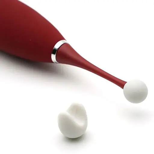 Клиторальный вибратор KisToy C-King Red - фото 4