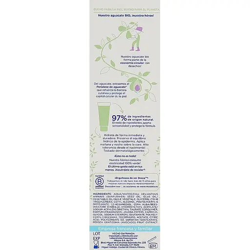 Зволожуючий крем для обличчя Mustela Hydra Bebe Facial Сream 40 мл - фото 3