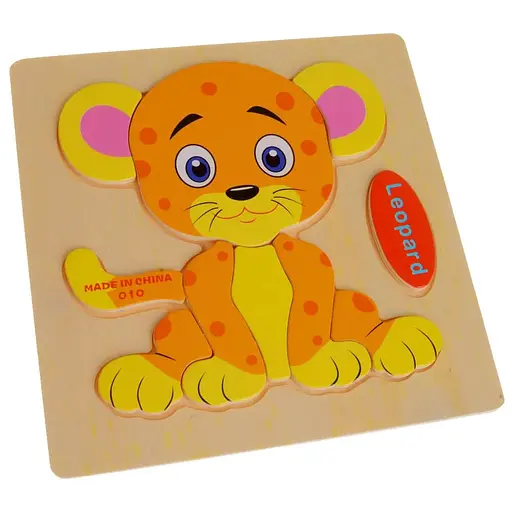 Деревянная головоломка «Леопард» IW16