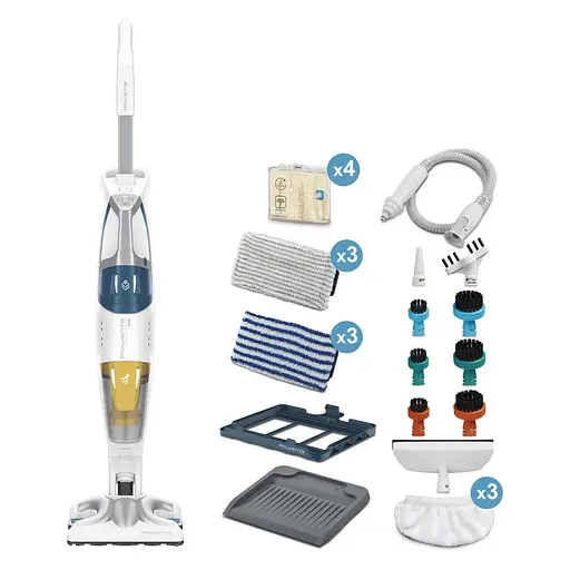 Пилосос Rowenta Clean&Steam Multi пароочисник 1700 Вт білий (RY8561WH) - фото 6