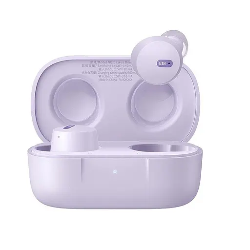 Навушники Baseus Bowie True Wireless Earphones E18 BT5.3 40/300mAh IPX4 2ENC Mic 7.5h - фото 2