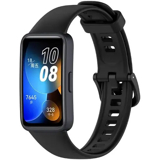 Ремешок DK для Huawei Band 8 / 9 Silicone Sport Band Classic (016235) (black) - фото 2