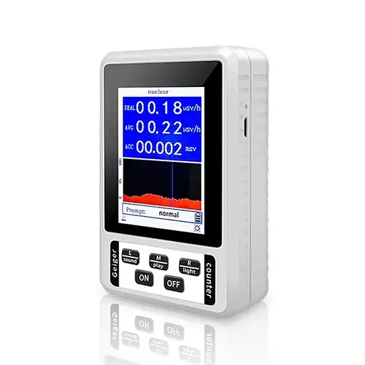 Дозиметр радіації Nectronix BR-9B-XR1 побутовий білий - фото 2