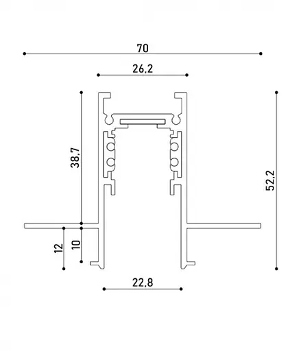 Магнітний трек Kloodi KDMG-TR 3M WH - фото 3