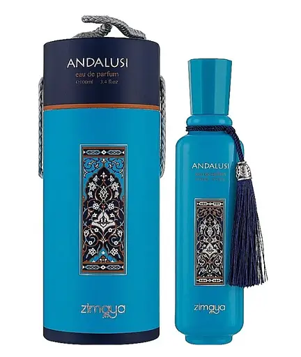 Оригинал Afnan Perfumes Zimaya Andalusi Blue 90 мл парфюмированная вода - фото 1