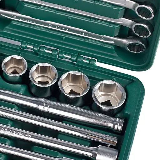 Набір інструментів Hans 1/4, 3/8, 1/2, 163 предмети (ТК-163-12) - фото 3