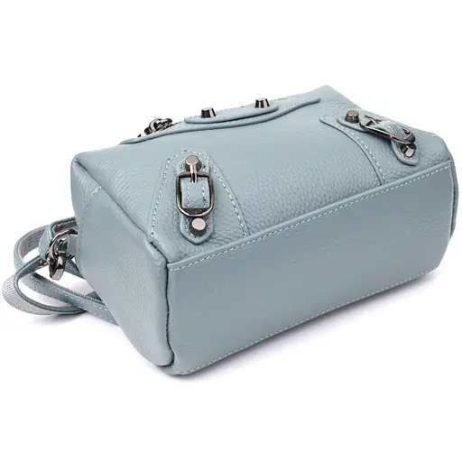 Женская сумка Vintage из натуральной кожи с современным декором 17х11х8 см sum0027634 - фото 6